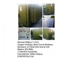 Refurbished Transformers and Mini Substations