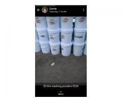 Washing powder and detergents