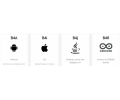 B4X Rapid application development tools for native Android, iOS, IoT and more