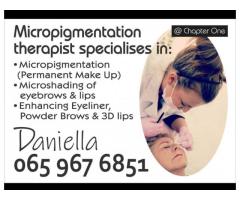 Permanent Make-up by SC Qualified Therapist