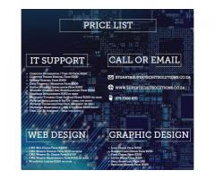 IT Support Web and Graphic Design In Durban
