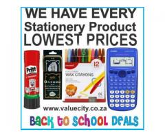 ValueCity Wholesalers. Back to school deals