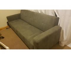 Charcoal Grey Sleeper Couch for Sale