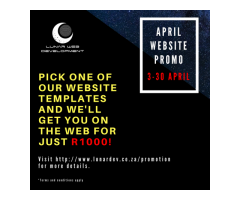 Website for just R1000!
