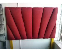 Double bed size headboard