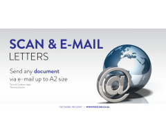 Print copy courier scan international courier packaging services