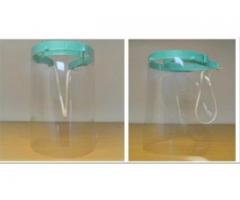 CLEAR PROTECTIVE FACE SHIELDS