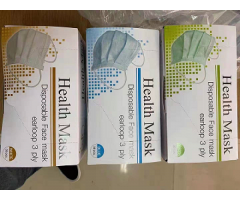 Face Mask Hand Sanitizers And Disposable Gloves Available