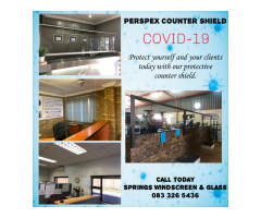 Perspex Counter Shield