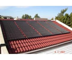 Swimming pool solar panels