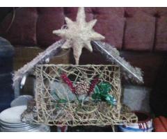 Christmas lights and decorations