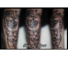 Body Marked tattoos