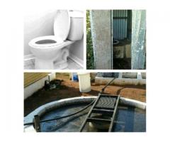 Pit toilet or septic tank full or smelly?