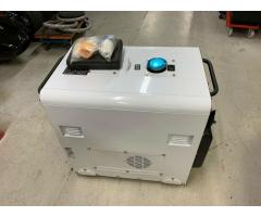 Portable Hyundai 7.5kVA Silent Diesel Generator DHY8000SELR
