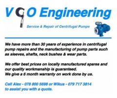 Centrifugal Pump Repairs