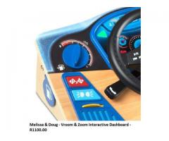 Melissa and Doug - Vroom and Zoom Interactive Dashboard