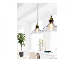 Clear Glass Pendant Light