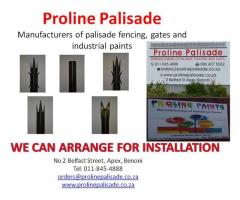 SECURITY PALISADE FENCING