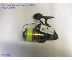 New and very good 2nd hand fishing tackle