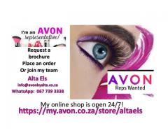 Visit our AVON store today