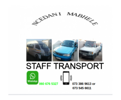 Staff Transport