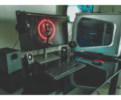 Full Featured Gaming Computer with Monitor, Audio and Peripherals