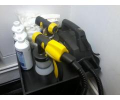 Spray tanning equipment