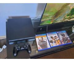 Playstation 4 Slimline. 1TB HDR with Games Playstation 4 Slimline. 1TB HDR with Games