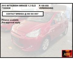 2015 Mitsubishi Mirage 1.2 GLS