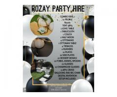 Rozay Party hire