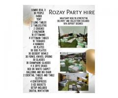 Rozay Party hire