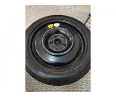 Biscuit spare wheel and Tyre