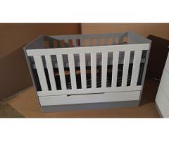 Square line baby cot combo WD 01