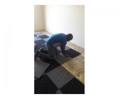 renovating with  workmen