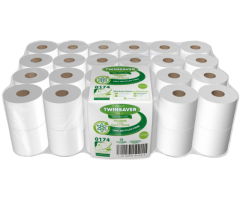 Twinsaver 1 Ply Premium Toilet Paper
