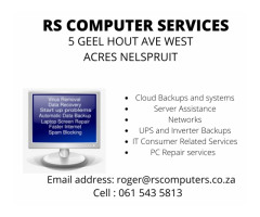 Affordable IT Support in The Lowveld Area