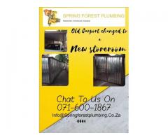 Plumbing, Maintenance or handyman services