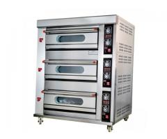 3 DECK AND 6 TRAYS ELECTRIC OVEN FOR SALE