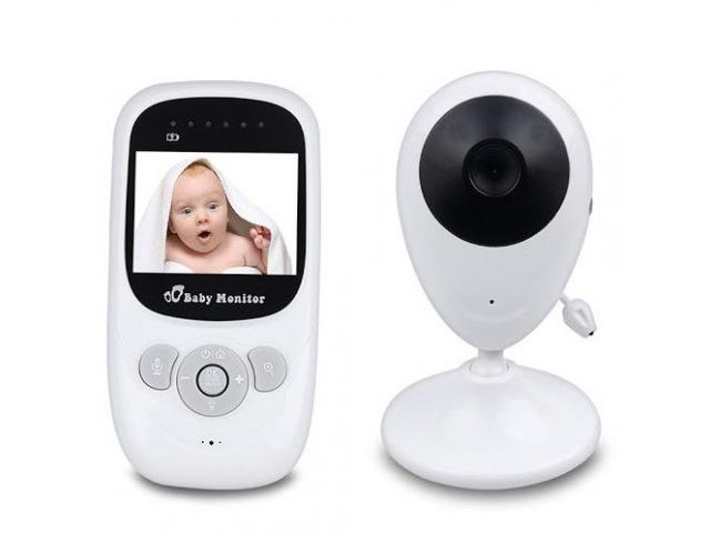 SM70PTZ 7-inch Wireless Digital Baby Monitor Two-Way Talk Camera Home Security Device 2.4GHz