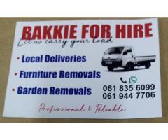 Bakkie for Hire