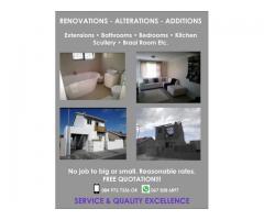 Tiling and Renovations