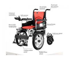 FOLDING POWER WHEELCHAIR