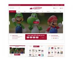 The Gamers Kingdom Ecommerce Store for Sale