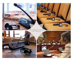 Interpreting equipment hire