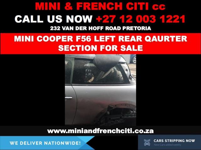 Mini cooper F56 left rear quarter section for sale | Auto Parts and ...