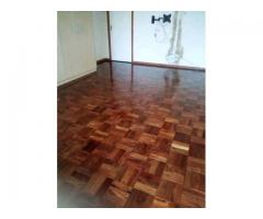 Parquet wooden floors installations
