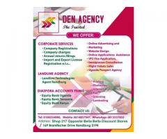 COMPANY REGISTRATIONS | WEBSITE DESIGN | ONLINE MARKETING