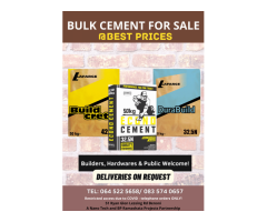 BULK CEMENT FOR SALE Johannesburg Pretoria