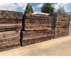 Rare Zambian Teak Sleepers x 278 pieces for sale AAA Grade