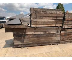 Rare Zambian Teak Sleepers x 278 pieces for sale AAA Grade